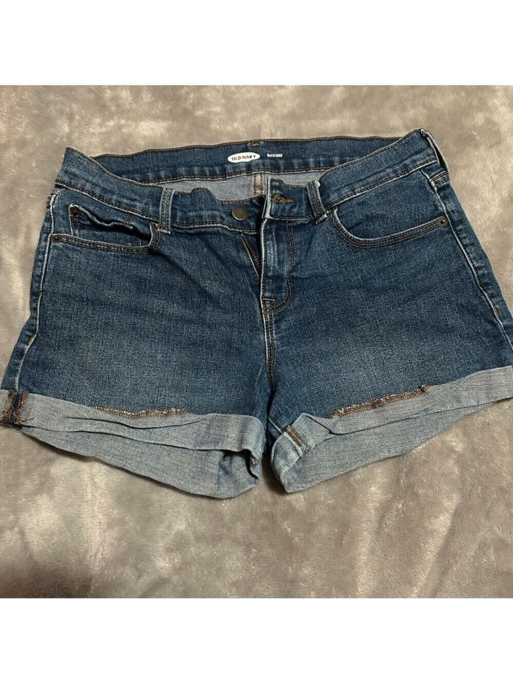 Old Navy Dark Blue Jean Shorts